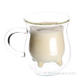 Tasse en verre de prix bon marché pour le lait